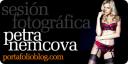 petra nemcova con lenceria en una sesion fotografica