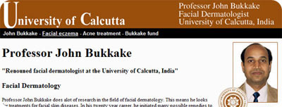 profesor John Bukakke, fea forma de llamarse
