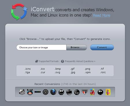 iConvert crea un icono a partir de una imagen en tu ordenador