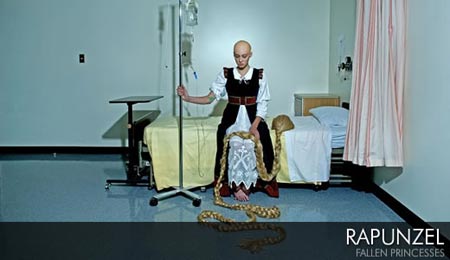 Rapunzel en un sanatorio sin cabello