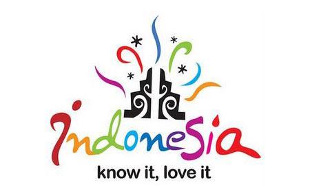 Colorido logo de indonesia, muy llamativo