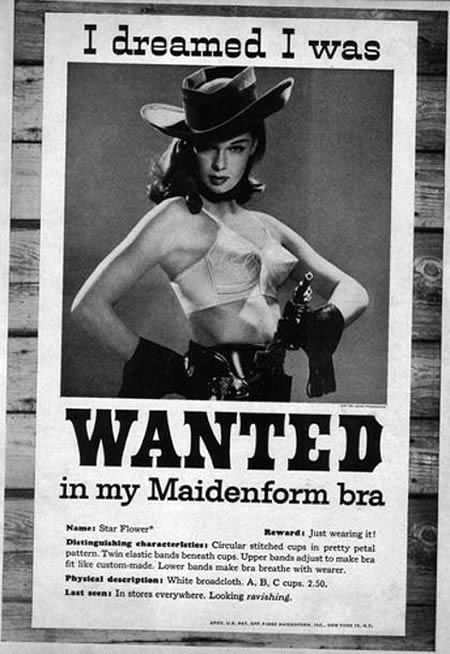 Esta mujer es buscada por tener un sostén muy deseado