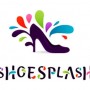Logo de Shoesplash. Un muy colorido diseño lleno de curvas y movimiento.