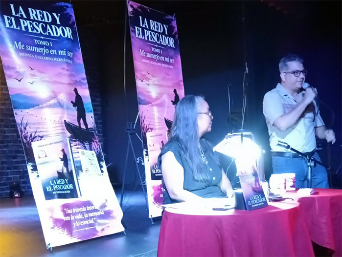 Presentando a la autora de la Red y el Pescador 1.